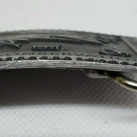 Wildlife Conservation 8 Cents Trout Belt Buckle - Picture 7 of 10